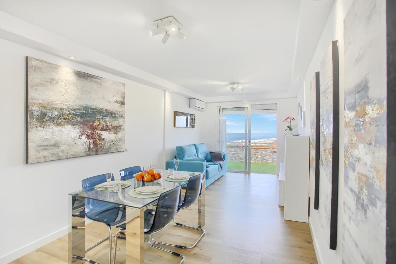 LUXURY PENTHOUSE, Best Sunset, Fast WiFi, Heated Pool Costa Adeje  Exterior foto