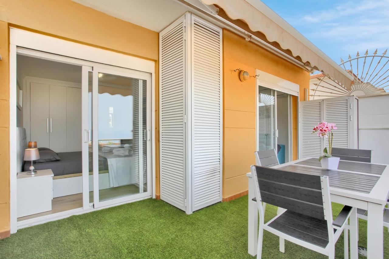 LUXURY PENTHOUSE, Best Sunset, Fast WiFi, Heated Pool Costa Adeje  Exterior foto