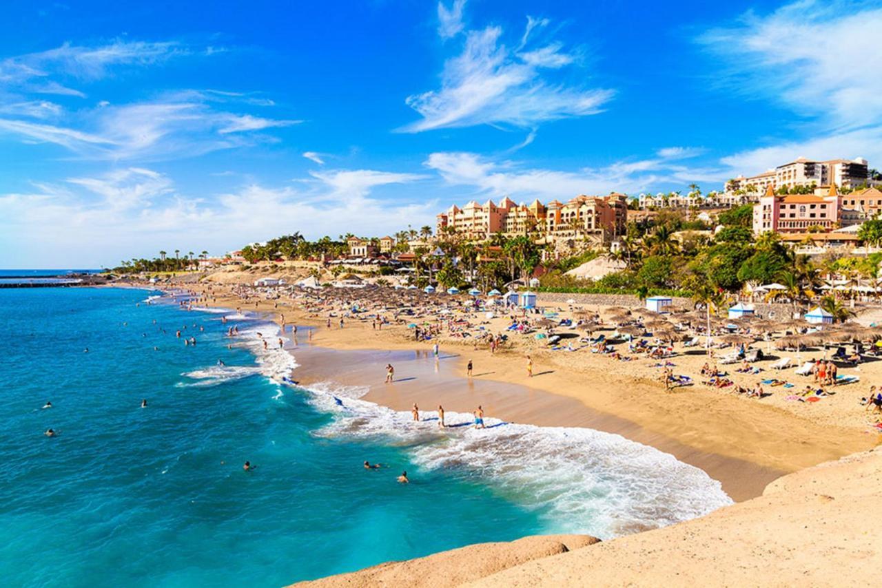 LUXURY PENTHOUSE, Best Sunset, Fast WiFi, Heated Pool Costa Adeje  Exterior foto